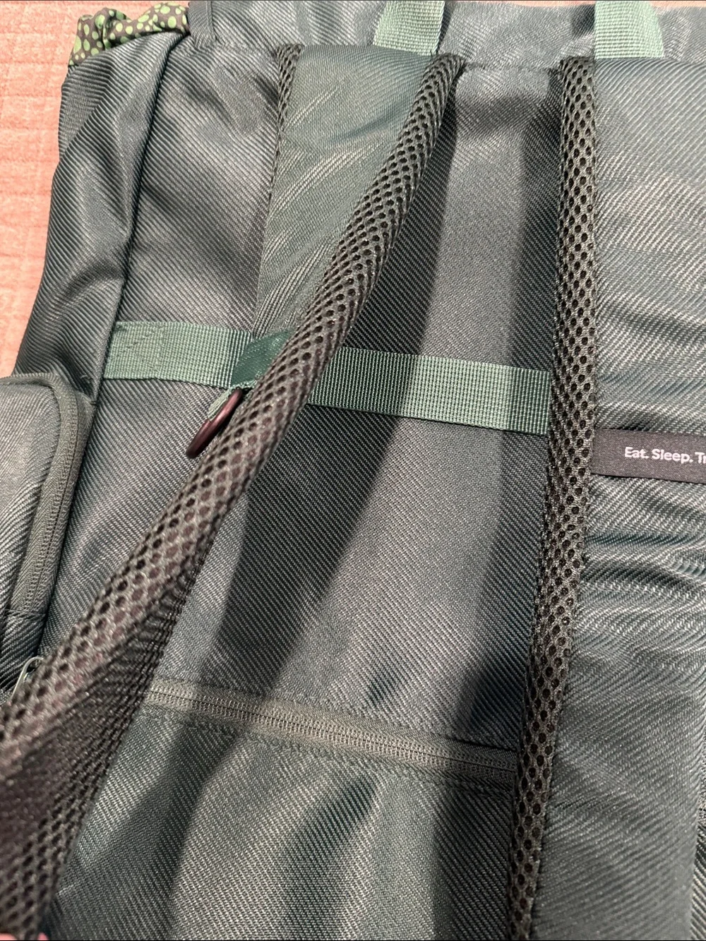 EF Go Ahead Tours green rucksack